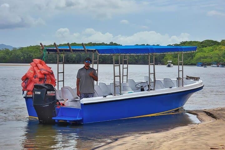 Private Tamarindo Estuary Boat Tour: Sunset Mangrove Wildlife Cruise photo 1