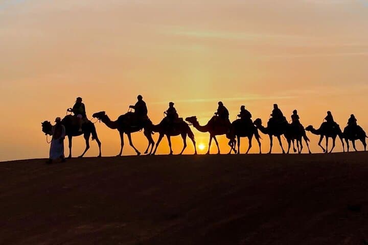 Agafay Desert Adventure: Quad Biking, Camel Ride & Sunset Dinner from Marrakech