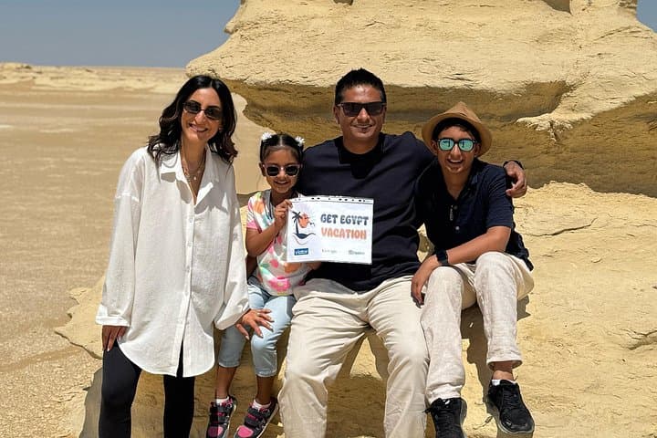 Desert Safari from Cairo: 4x4 Dune Bashing, Sandboarding & Camel Ride to Wadi El Rayan photo 2