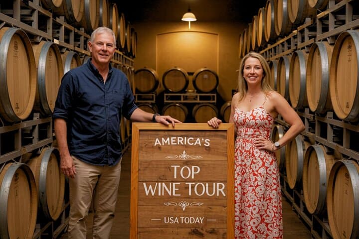 Private 5-Hour Paso Robles Wine Country Transportation: Custom Wine Tasting Tour