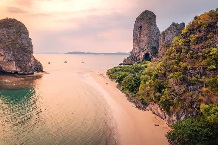 Krabi Private 4-Island Tour: Phra Nang, Chicken, Tup & Poda by Speedboat or Longtail photo 4