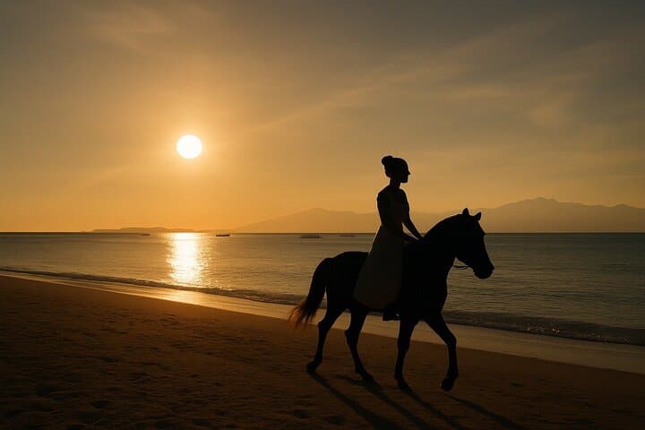 Sunrise Horseback Ride on Gili Meno Beach: 1-Hour Guided Tour