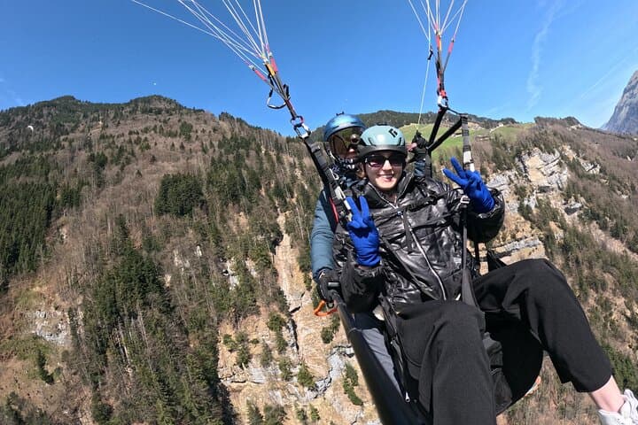 Mürren Lauterbrunnen Paragliding Panorama — Tandem Flights from Birg photo 5