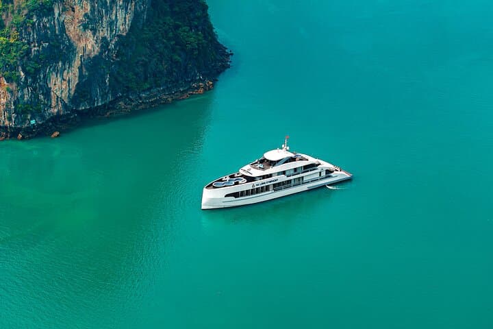 Luxury Ha Long Bay Symphony Day Cruise from Hanoi: Sung Sot Cave, Ti Top Island & Kayaking photo 2