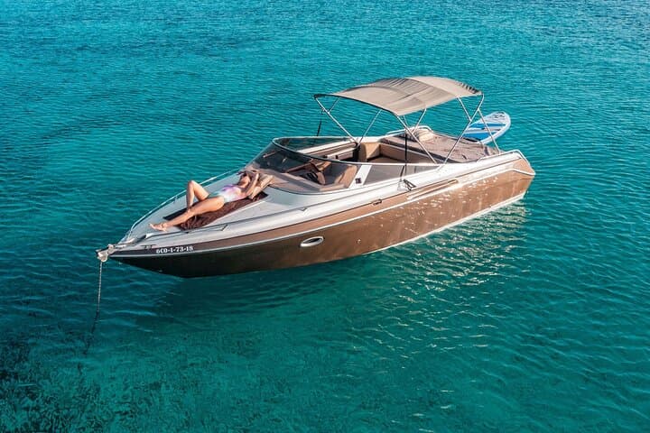 Ibiza Private Boat Rental to Formentera — 8-Hour Charter for 5 photo 1