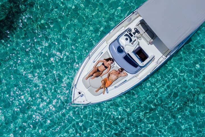 8-Hour Private Cranchi E30 Charter to Formentera from Ibiza photo 2