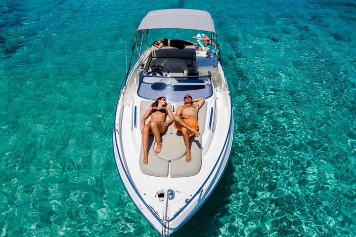 8-Hour Private Cranchi E30 Charter to Formentera from Ibiza photo 6