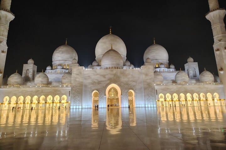 Abu Dhabi Full-Day Private Tour: Grand Mosque, Heritage & Ferrari Views