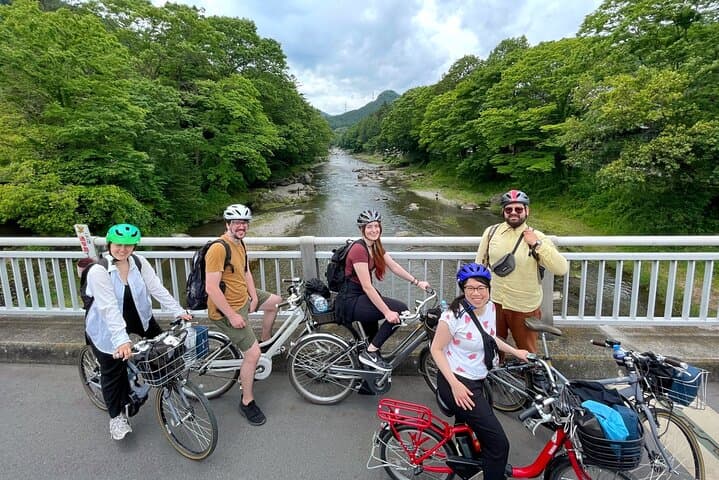 Akigawa Valley E‑Bike & River Trek: Crystal-Clear River Day Trip from Tokyo