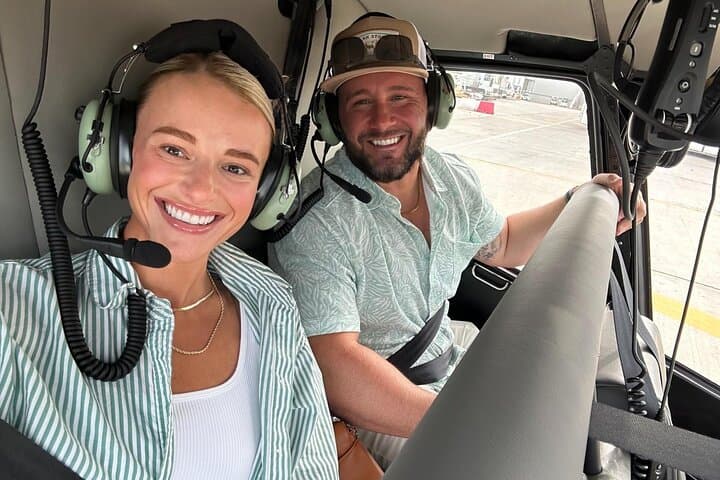 Santorini 360: Helicopter Tour, Caldera Views & Wine Tasting photo 3
