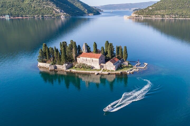 Bay of Kotor Private Speedboat Tour & Blue Cave Swimming