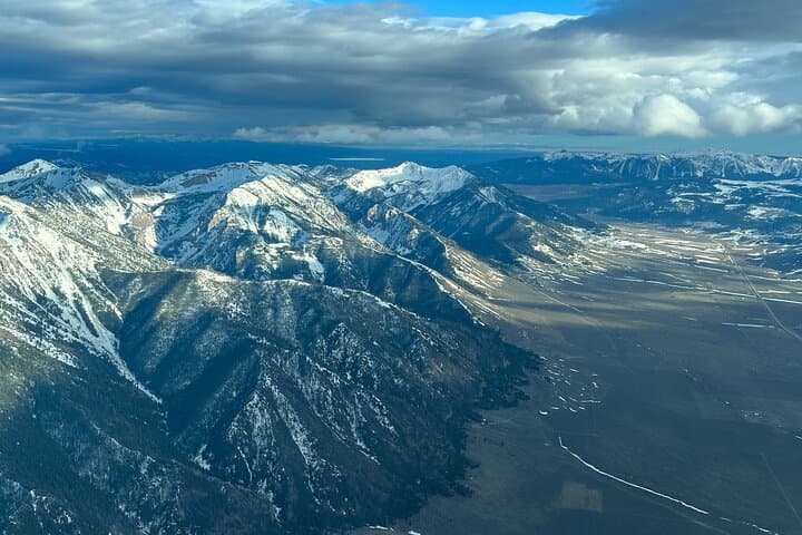 45-Minute Scenic Flight Over West Yellowstone's Rugged Mountains