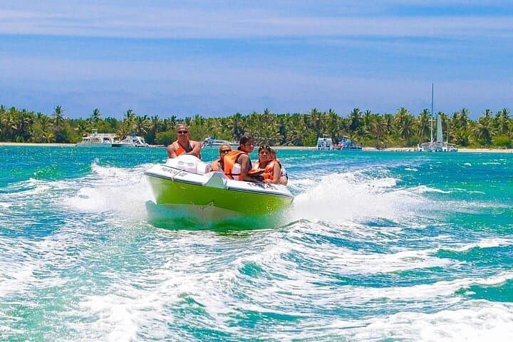 Punta Cana Speed Boat Adventure — Captain Your Own Snorkel & Natural Pool Tour
