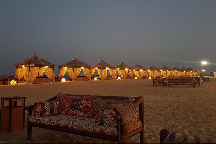 Doha Full-Day Desert Safari: Dune Bashing, Camel Rides & Inland Sea Camp photo 3