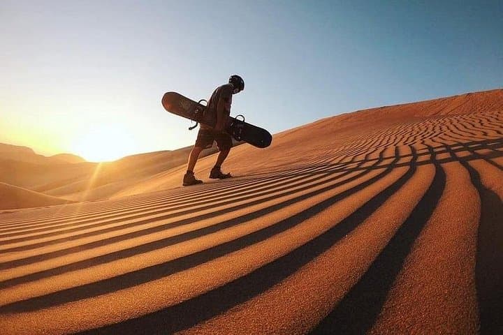 Doha Full-Day Desert Safari: Dune Bashing, Camel Rides & Inland Sea Camp photo 4