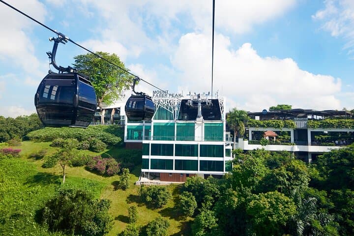 Singapore Cable Car and Wings of Time: Mount Faber to Sentosa Sky Experience