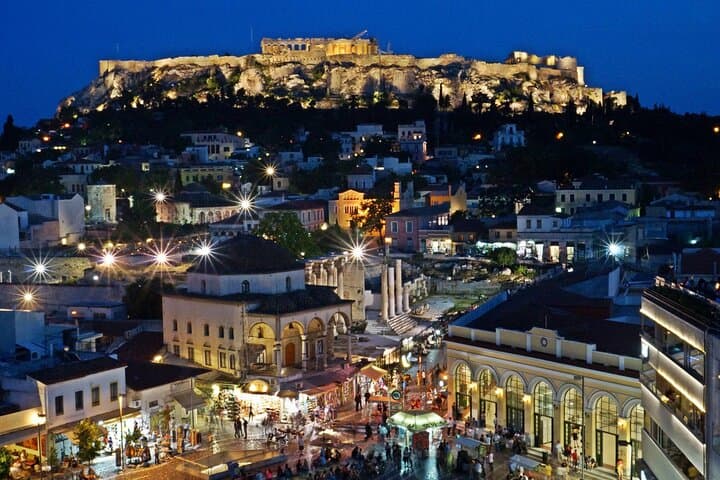 Athens by Night Walking Tour: Historic Monuments, Plaka & Nightlife photo 2