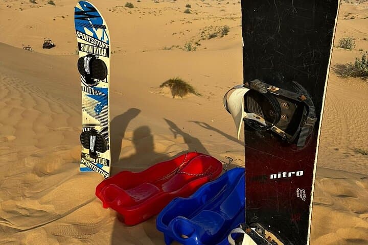 Dubai Morning Desert Safari: Dune Bashing, Camel Rides & Sandboarding photo 3