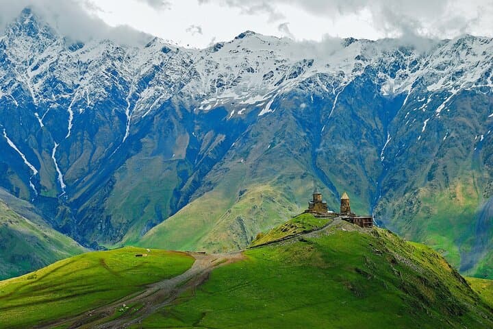 Caucasus Day Trip from Tbilisi: Kazbegi, Gergeti Trinity & Gudauri Views