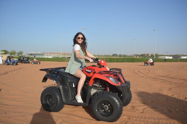 Half-Day Dubai Desert Adventure: Quad Biking, Dune Bashing, Sandboarding & Camel Ride photo 3