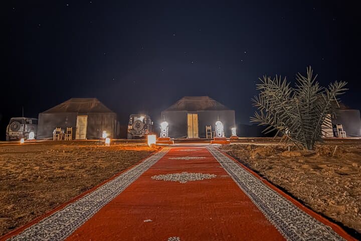 Overnight Luxury Camp in Erg Chebbi: Camel Trek, Sunset & Stargazing photo 2