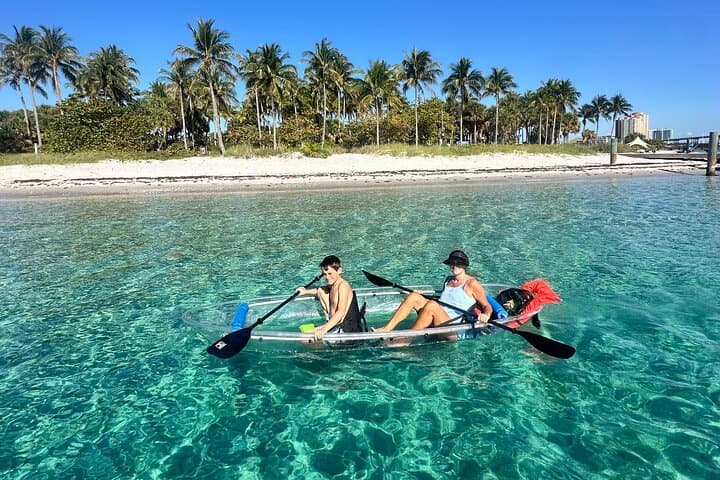 Clear-Bottom Kayak Rental to Peanut Island — Snorkel Gear & Snacks Included photo 2