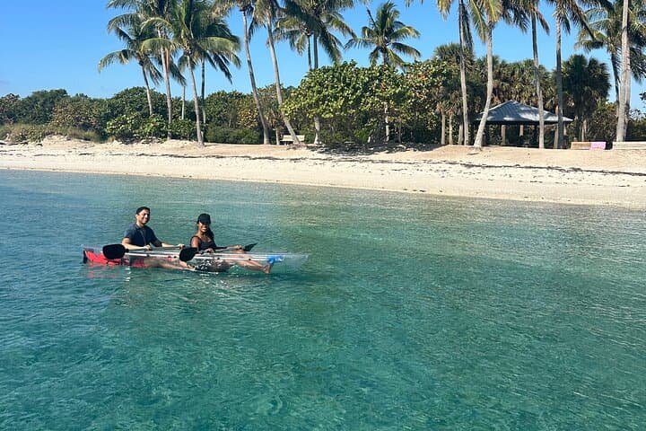Clear-Bottom Kayak Rental to Peanut Island — Snorkel Gear & Snacks Included photo 4