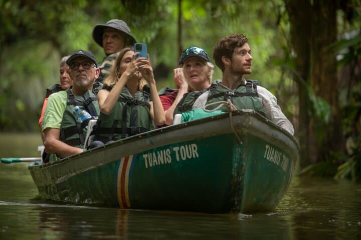 Dawn Canoe, Jaguar Trail Hike & Night Walk — Tortuguero 3‑Activity Package