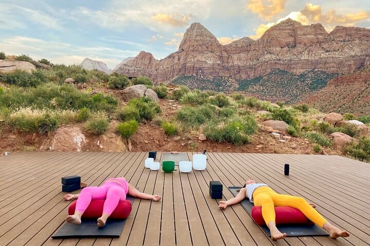 Cosmic Flow in Zion: Yoga, Meditation & Sound Healing Amidst Canyon Walls photo 5