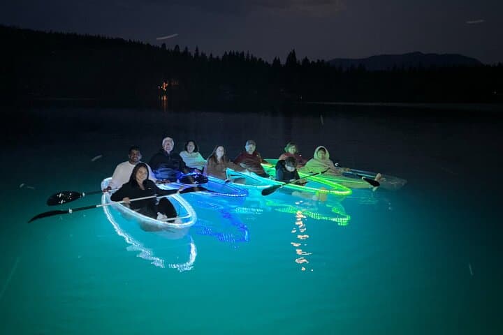 LED Illuminated Sunset Clear Kayak Tour on Peterson Lake — Kalispell, MT photo 2