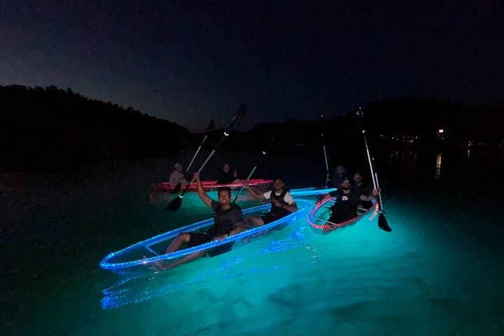 LED Illuminated Sunset Clear Kayak Tour on Peterson Lake — Kalispell, MT photo 5