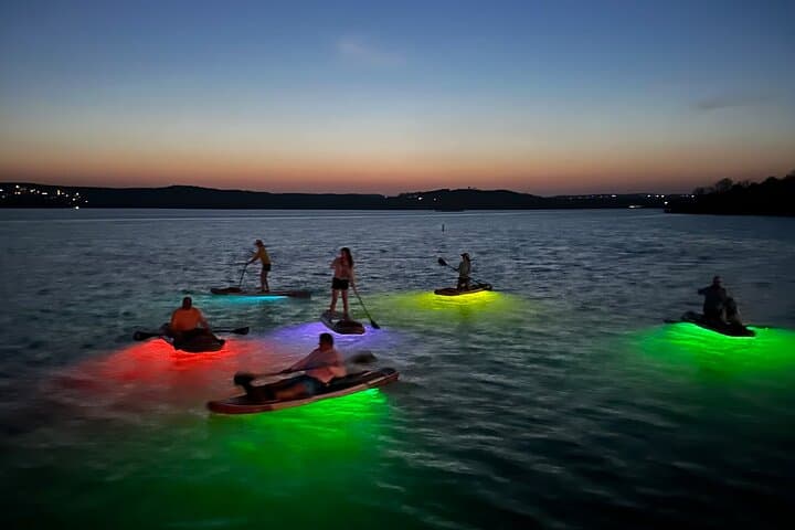 Sunset Glow SUP on Table Rock Lake — Night Paddle & Star Swim in Branson photo 2
