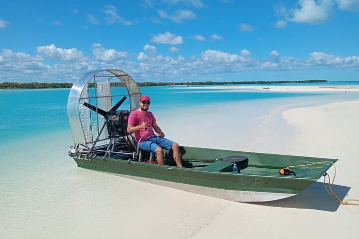 Playa Mujeres Airboat Adventure: Drive Your Own Airboat to Isla Blanca Mangroves photo 3