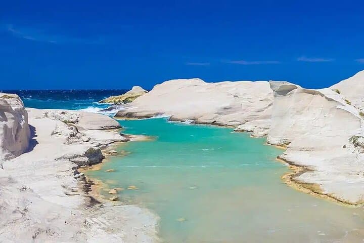 Full-Day Milos from Crete: Sarakiniko, Aggeria Mines & Pollonia by High-Speed Ferry photo 1