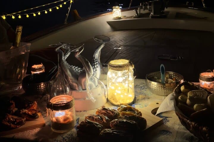 Star-Lit Panoramic Boat Tour with Cilento Tasting and Moonlight Swim photo 3