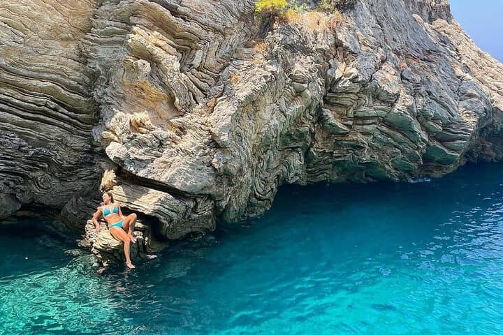 Pirate Boat Cruise from Oludeniz: Blue Cave, Butterfly Valley & Camel Beach photo 4