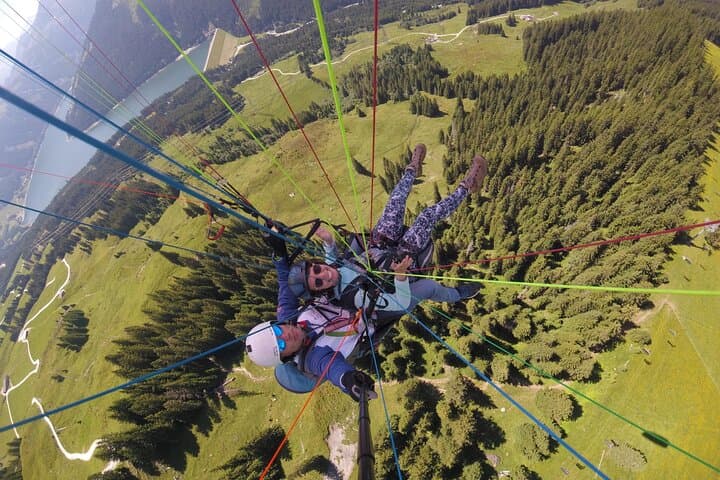 Tandem Paragliding Over Königsleiten: Summer Flights from Wald im Pinzgau photo 4