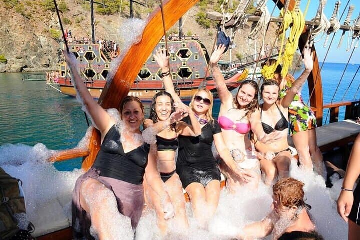 Pirate Boat Cruise from Oludeniz: Blue Cave, Butterfly Valley & Camel Beach photo 5