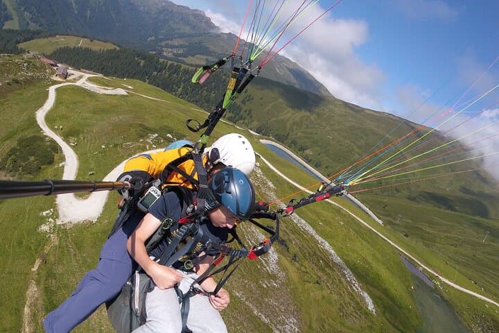 Tandem Paragliding Over Königsleiten: Summer Flights from Wald im Pinzgau photo 3