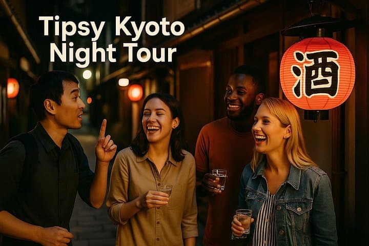 Tipsy Kyoto Night Tour: Lantern-Lit Alleys & Local Izakaya Crawl photo 2