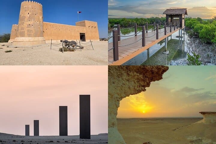 North & West Qatar Full-Day Tour — Al Khor, Zubara, Zekreet and Desert Sights