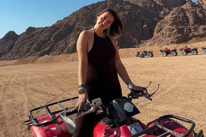 Hurghada Desert Quad Biking & Bedouin Camel Ride Safari