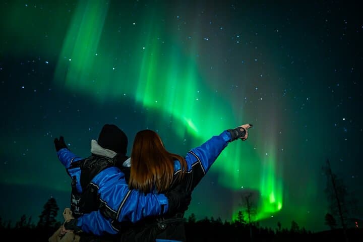 Private Aurora Chase in Rovaniemi — Guaranteed Northern Lights Experience