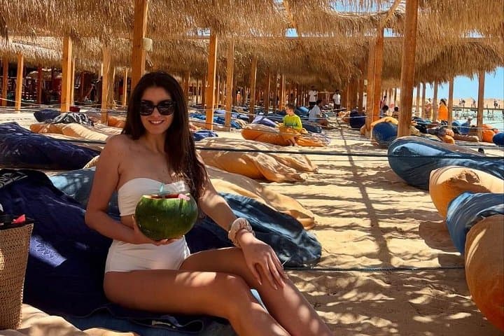 Orange Island Snorkeling in Hurghada: Red Sea Reefs, Lunch & Beach Games photo 1