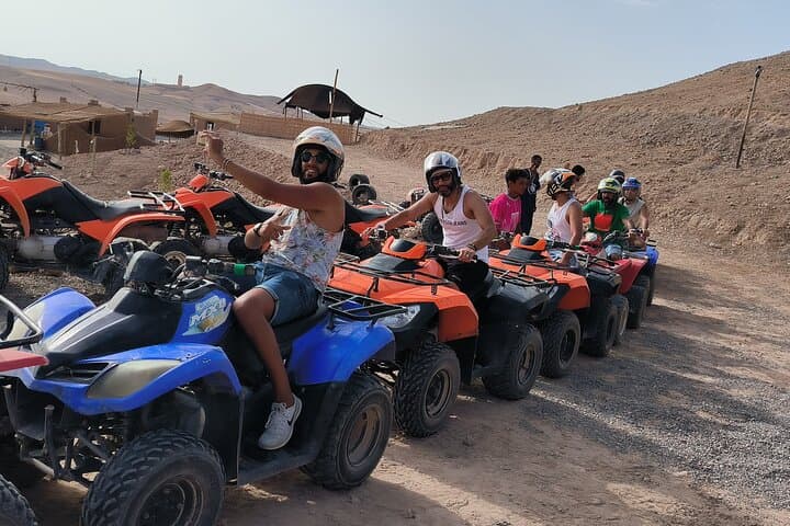 Sunset Quads & Camel Ride in Agafay Desert with Dinner and Berber Show photo 4