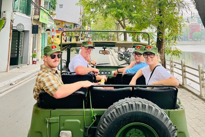 Hanoi Half-Day Jeep Tour: Food, Culture & Hidden Streets photo 1