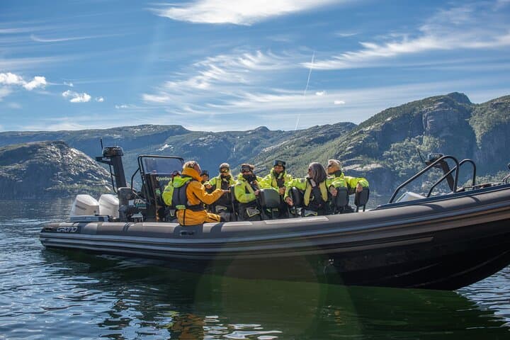 Lysefjord RIB Safari: High-Speed Fjord Tour from Stavanger to Preikestolen