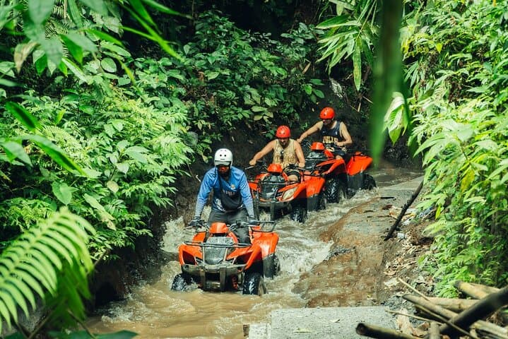 Ubud ATV Adventure: River, Waterfall, Jungle and Muddy Rice Field Ride photo 2