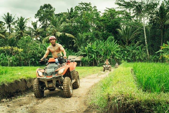 Ubud ATV Adventure: River, Waterfall, Jungle and Muddy Rice Field Ride photo 5