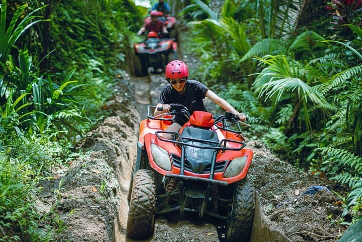Ubud ATV Adventure: River, Waterfall, Jungle and Muddy Rice Field Ride photo 4